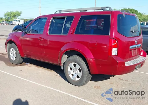 2008 Nissan Pathfinder S z USA, uszkodzony, nr VIN 5N1AR18U68C635950